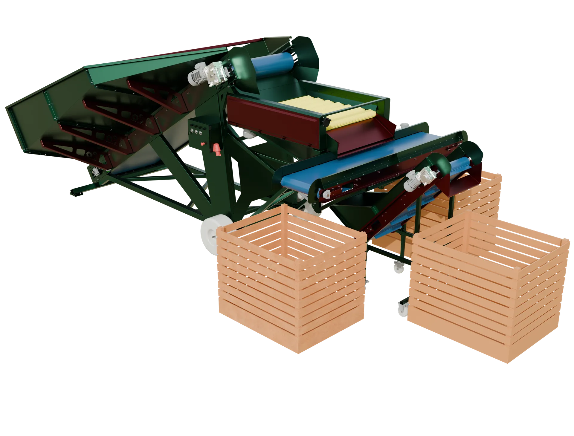 Kosz przyjęciowy KP5000G — maszyna Agro-Weld
