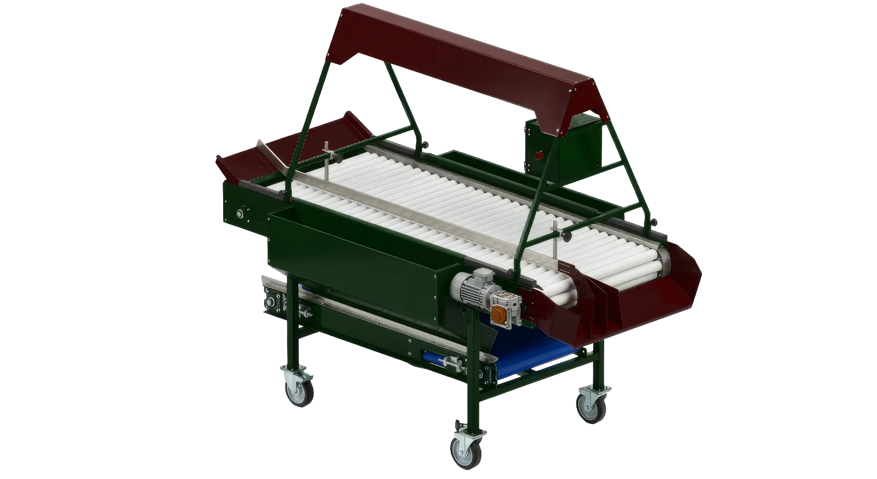 Stoły selekcyjne rolkowe SSR-2508 · SSR-3010 · SSR-4012