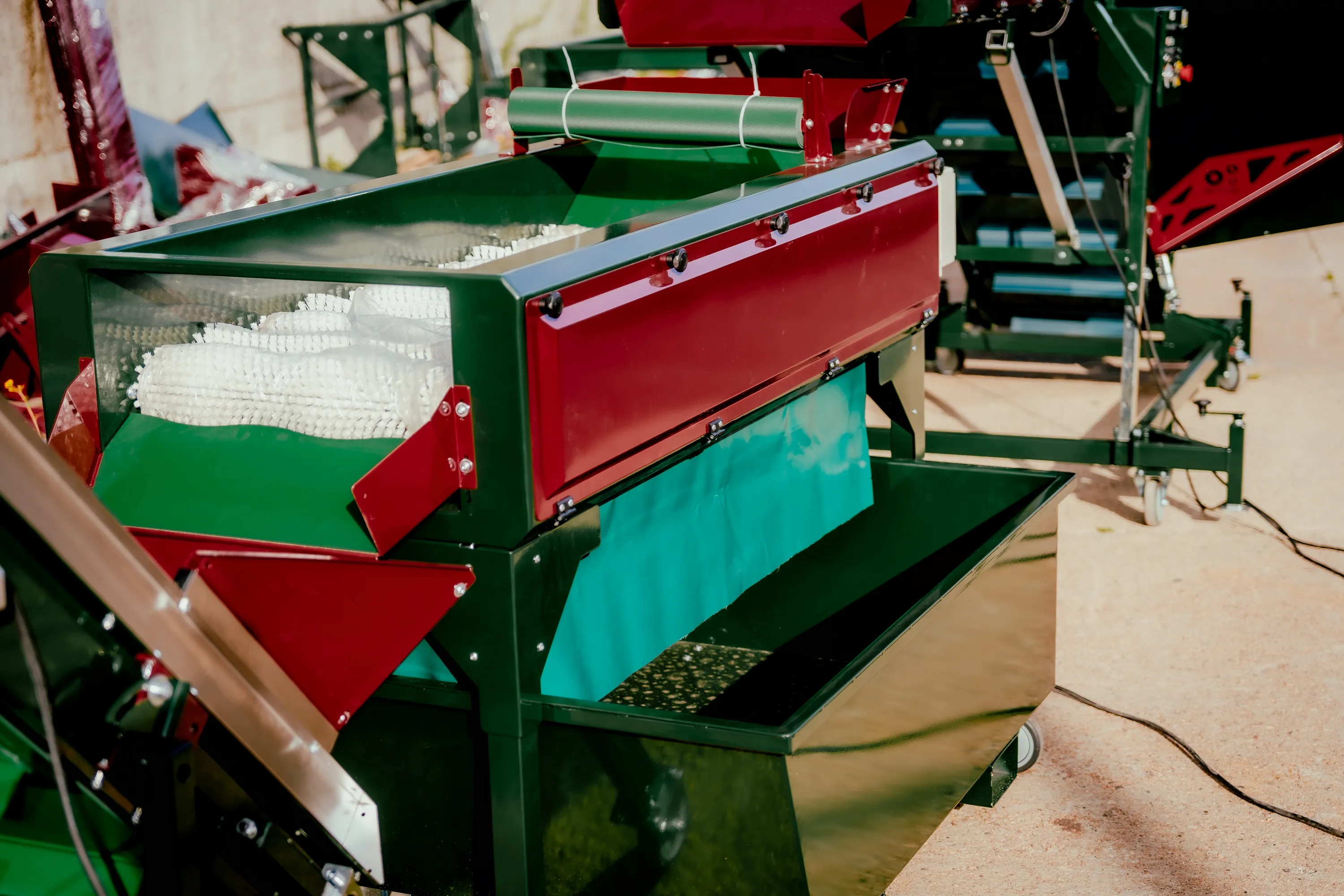 Linia do pakowania ziemniaków - realizacja Agro-Weld